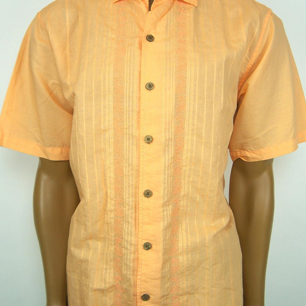 CARIBBEAN Roundtree & Yorke Linen Pale Orange